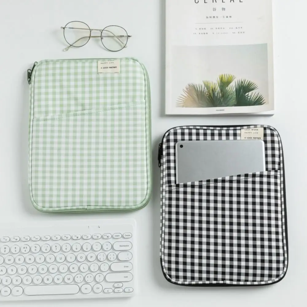 Versatile Shockproof Tablet Sleeve with Multi-Pocket Storage