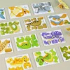 25Pcs 3D Dinosaur Paper Puzzle for Toddler Puzzle Toys, Perfect Gift for Birthdays, Classroom Rewards and Colorful Jar Surprises 6