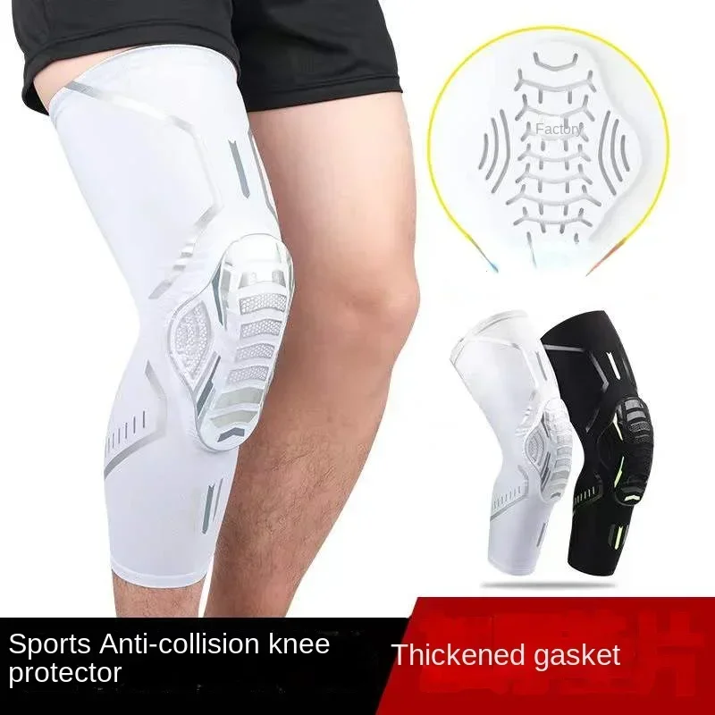 1 Piece Basketball Kneepads Elastic Foam Volleyball Knee Pad Protector Fitness Gear Sports Training Support Bracers