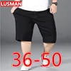 Men's Large Shorts, Jeans, Loose, Large, Black, Suitable for Men, Size 36-50.  Cargo Pants Men  Pantalon Homme джинсы мужские 1