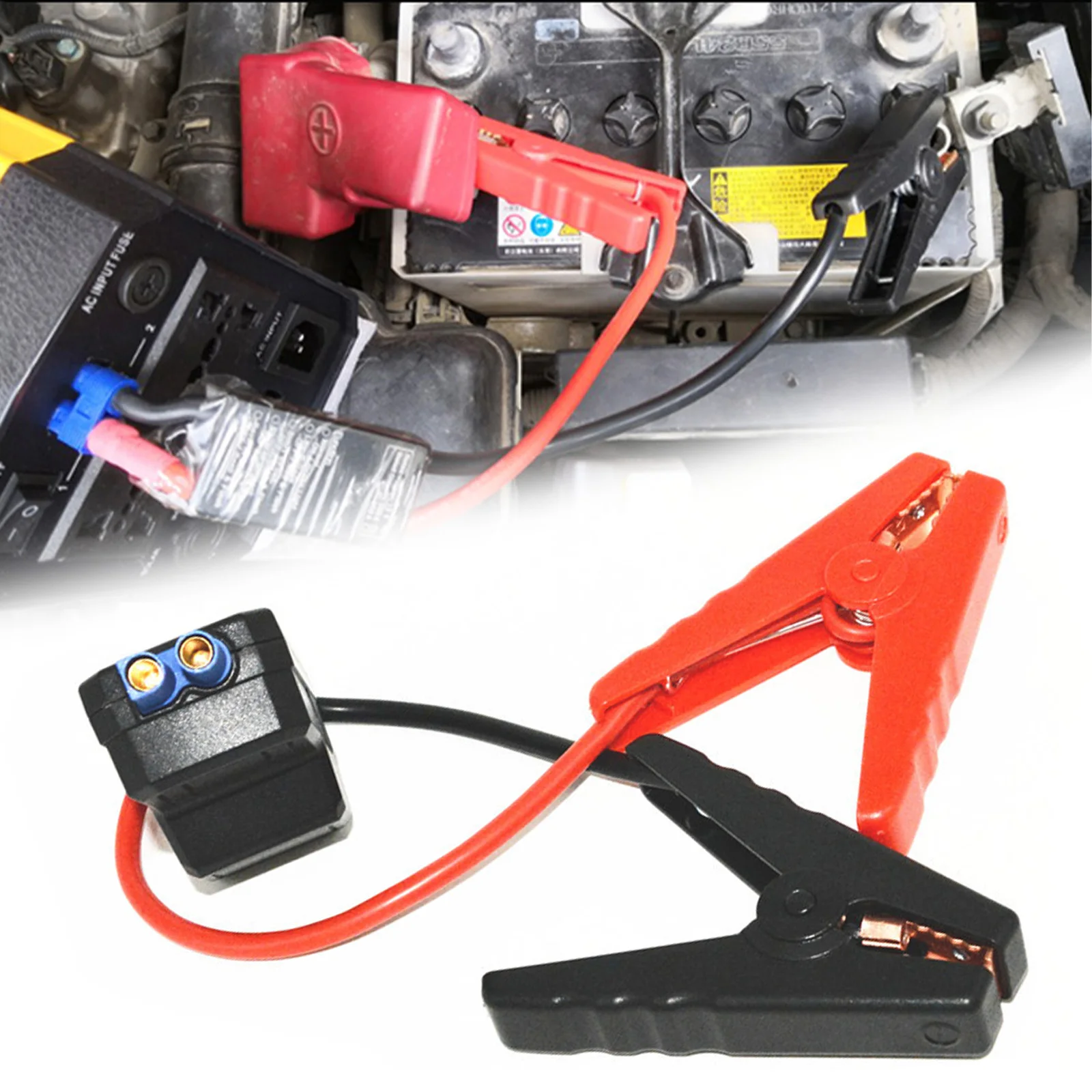 Smart Booster Cables Auto Emergency Car Battery Clamp Accessories Wire