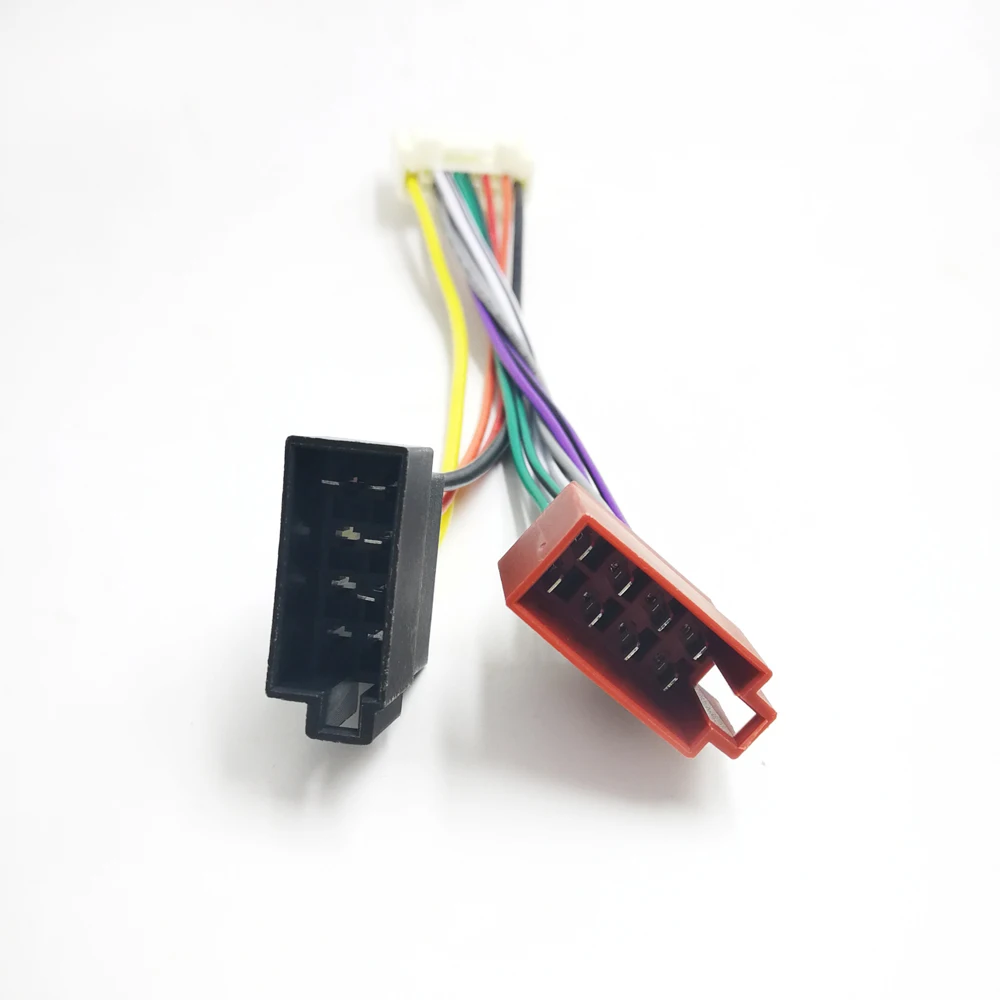 Biurlink 2025 자동차 라디오 ISO 커넥터 플러그 어댑터 닛산 무라노 Pulsar Micra Tiida CII Juke F15 Navara D40 용 배선 케이블