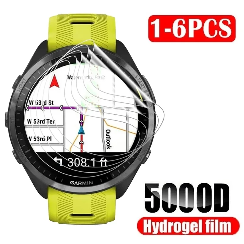 

Screen Protector Compatible for Garmin Forerunner 965 265 265s 165 955 255 255s 745 945 935 735 245 55 45 Film Foil Hydrogel