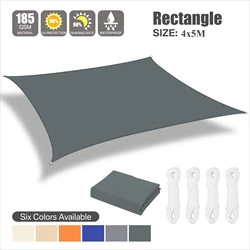 Large Waterproof Sunshade Awning for Outdoor Canopy and Patio - 40% OFF (Dark Grey 4x5M)