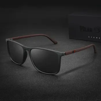 Polarking New Luxury occhiali da sole polarizzati uomo Driving Shades occhiali da sole maschili Vintage Travel Fishing occhiali da sole classici 400 1