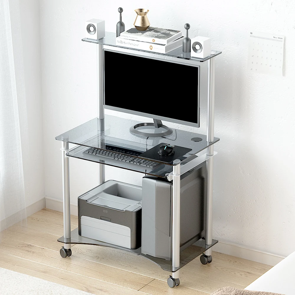 Computer desk desktop household mini small removable desk simple single office computer desk 90cm