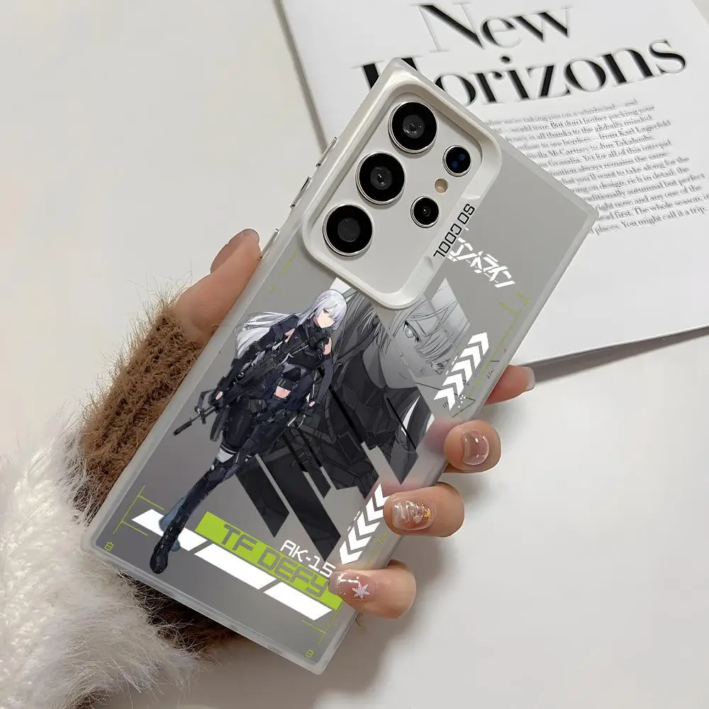 Shiny TPU Shockproof Anime Girls Phone Case
