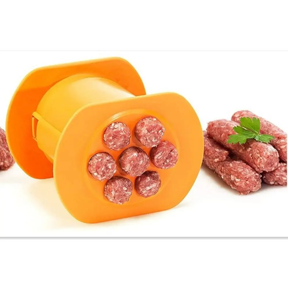 Sausage Meat Stick Hot Dog Squeezer Maker Kitchen Gadgets Fried Meat Stick Meatballs Modeling Presser meat ball maker sausage mold sausage stuffer