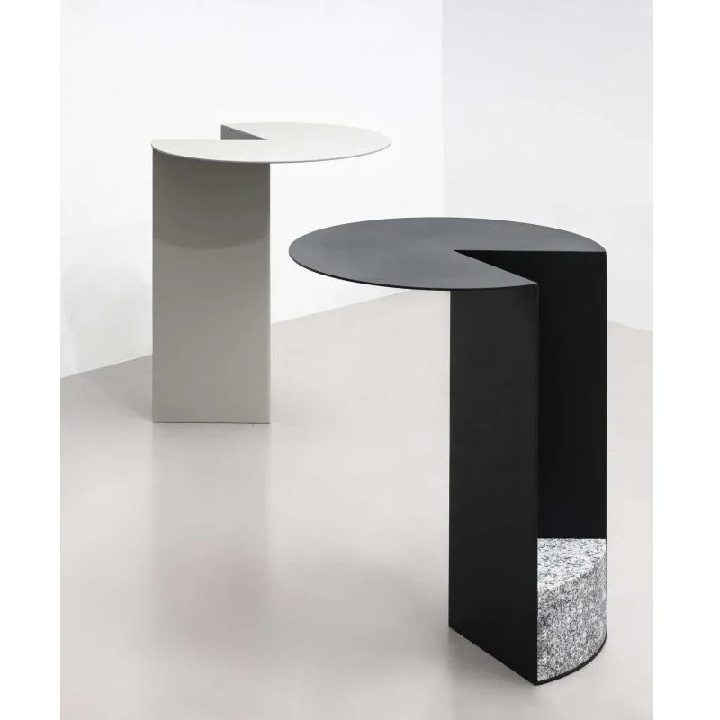 

Metal Aesthetic Side Table Nordic Design Italian Minimalist Coffee Table Hallway Corner Mesa De Centro De Sala Home Furniture
