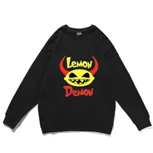 

Lemon Demon Pullover Funny Fashion Creativity Men Women Pullovers Man Crewneck Sweatshirt Man Clothes Men's Hip Hop Sweatshirts
