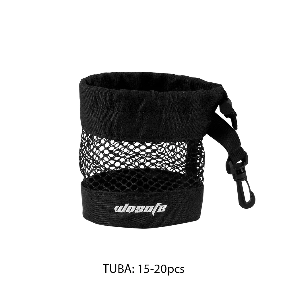 Black Golf Ball Pouch Bag 4