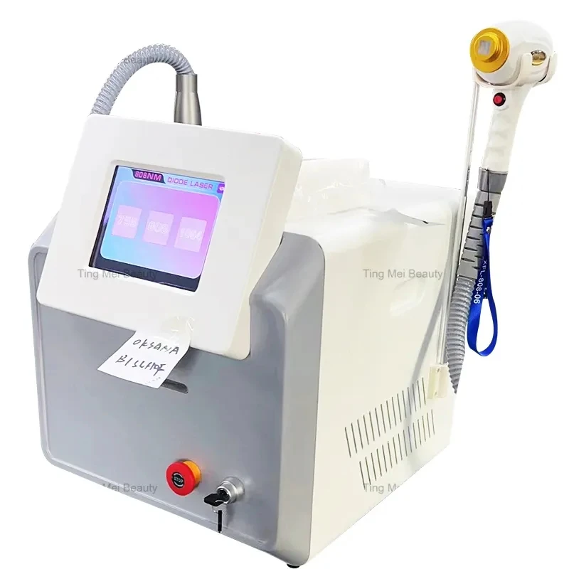 

2024 3000w New system 808nm Diode Painless Permanent Hair Removal With Q Switch Nd Yag Laser Tatto Eyebrow Spot Removal Machine