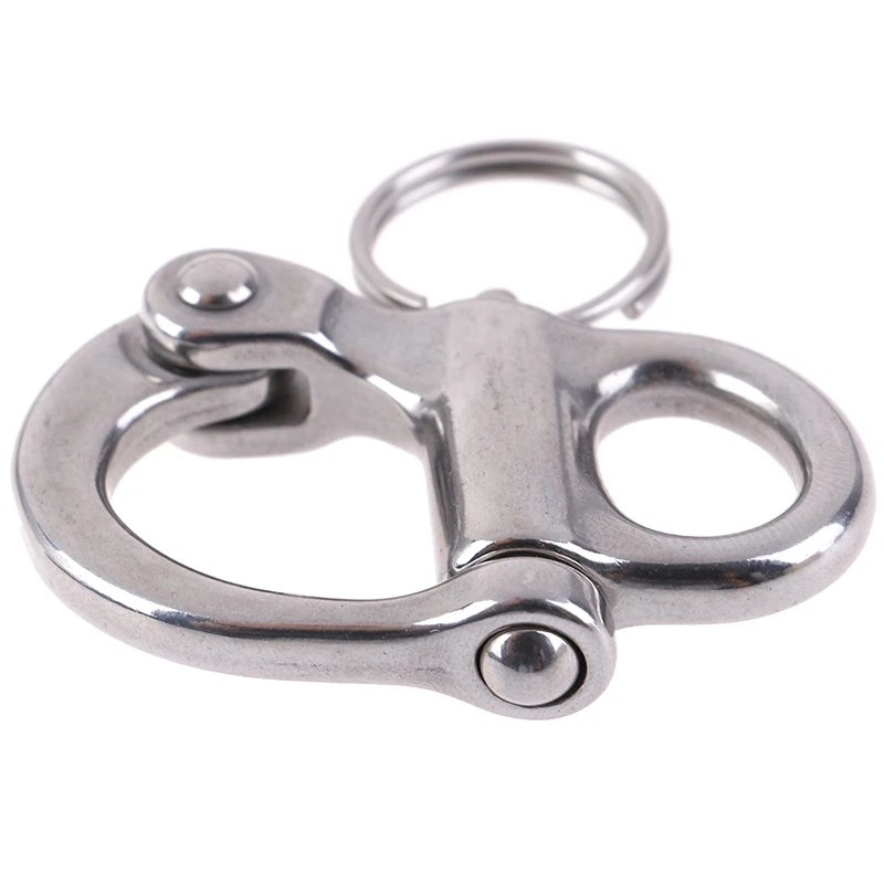 hot sale! Stainless Steel 316 Rigging Sailing Fixed Bail Snap Shackle Fixed Eye Snap Hook Sailboat Sailing Boat Yacht Outdoor Li