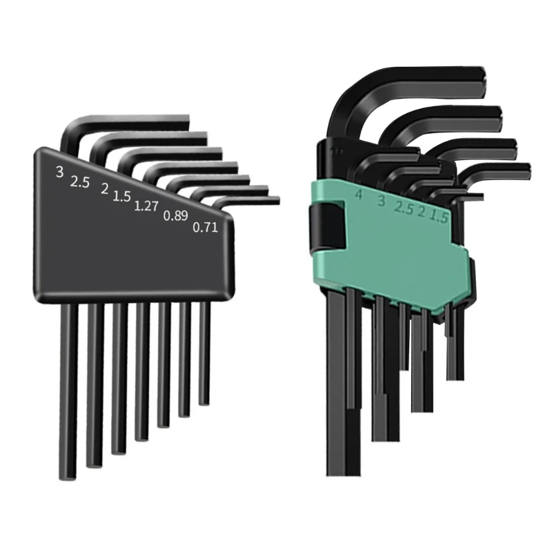 

7/9 шт. набор шестигранных ключей, набор двусторонних шестигранных ключей, набор Т-образных шестигранных ключей, набор ключей