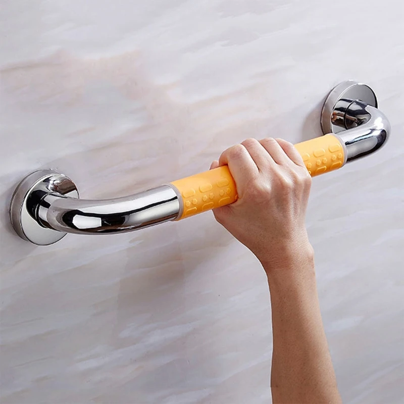 

Противоскользящая ручка для ванны, сверхмощные безопасные поручни для ванной комнаты, поручни из нержавеющей стали для людей с ограниченными возможностями
