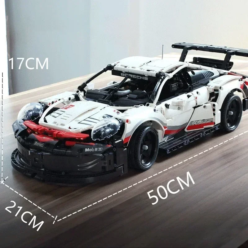Racing Car Building Blocks 1580 Pcs for Kids Compatible 42096