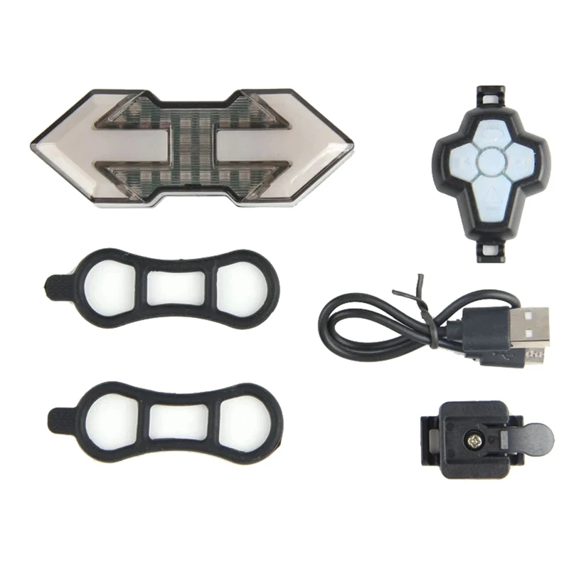 

Беспроводной пульт дистанционного управления, USB зарядка, задний фонарь руля, велосипедный задний фонарь