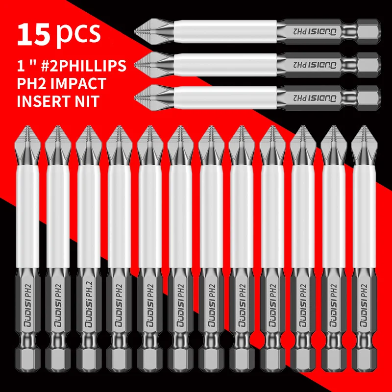 70mm/2.9 Inch Phillips Impact Screwdriver Bit: Perfect for Plastic, Wood, and Metal Projects in Home, Office, and Factory! 70mm/2.9 Inch Phillips Impact Screwdriver Bit: Perfect for Plastic, Wood, and Metal Projects in Home, Office, and Factory!