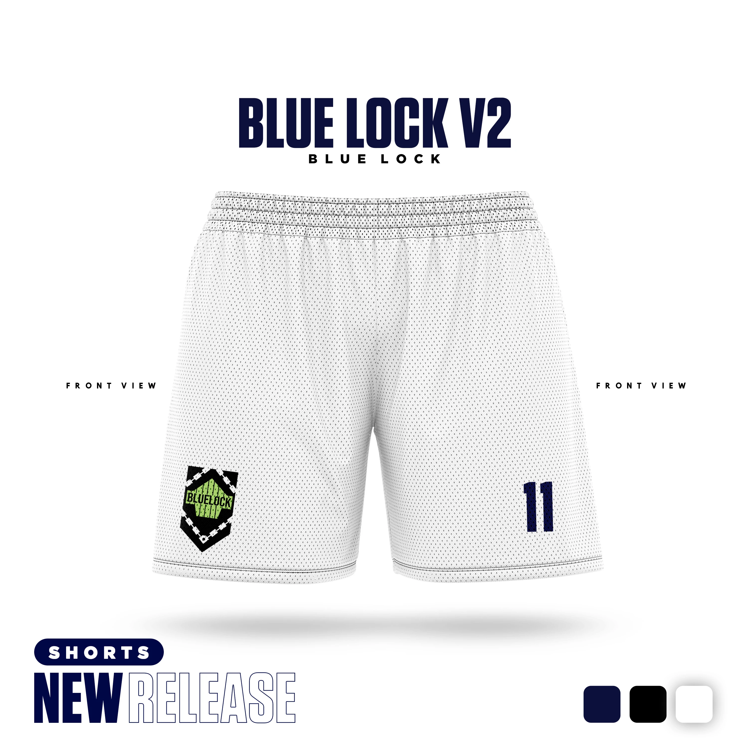 Blue Lock White Cartoon Anime Jersey Men Shorts Summer 2024 New Fashion Women Short Pants Sport Children Bottom 2