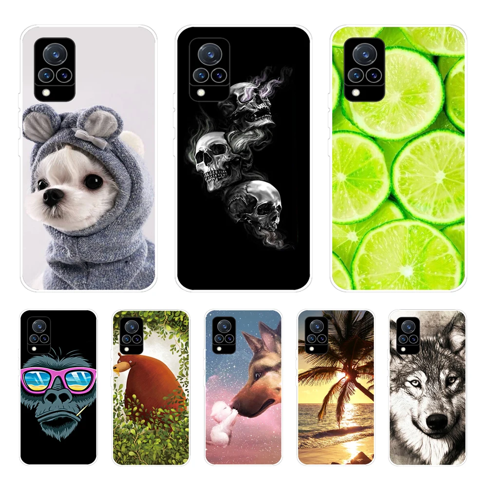 Per Vivo V21 Custodia Per Vivo V21E 4G Cover Posteriore Per Telefono Per Vivo V21E Vivo V21 4G 5G Custodia Protettiva In Silicone Morbido Custodia In 