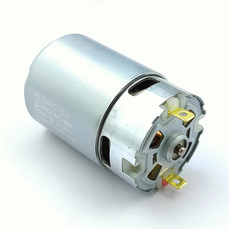 RS-550VC-7524 전기 드릴 모델 모터 DC 10.8V 12V 14.4V 정원 도구 장난감 모델용 - DIY 공예용 미니어처 전동 공구
