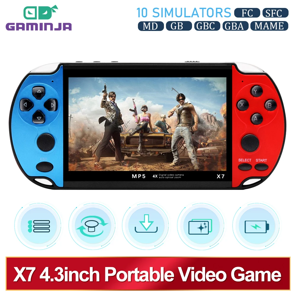 Портативная игровая консоль X7 4