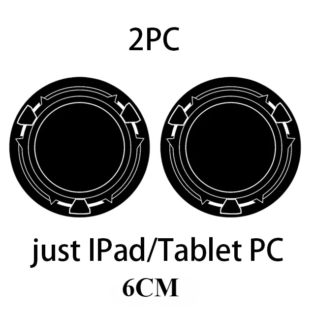 Magnetic Metal Plate Ring for Car Holders - Universal Tablet Stand Accessory