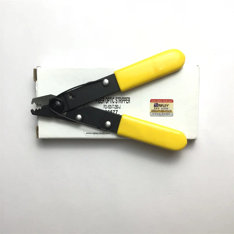 Miller Fiber Loose Tube Stripping Pliers, Original Imported, FO 103-T-250-J, Three Port, Three Holes