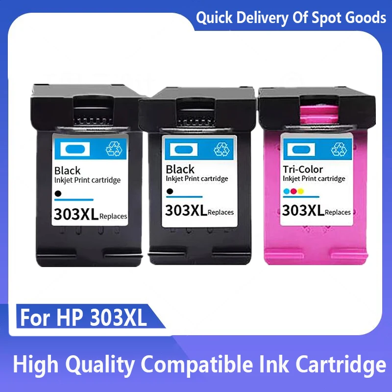 Compatibile Per Cartuccia Di Inchiostro Hp303 303Xl Per Stampante Hp Envy Photo 6220 6222 6230 6232 6234 6252 6255 7120 7130 7134 7155