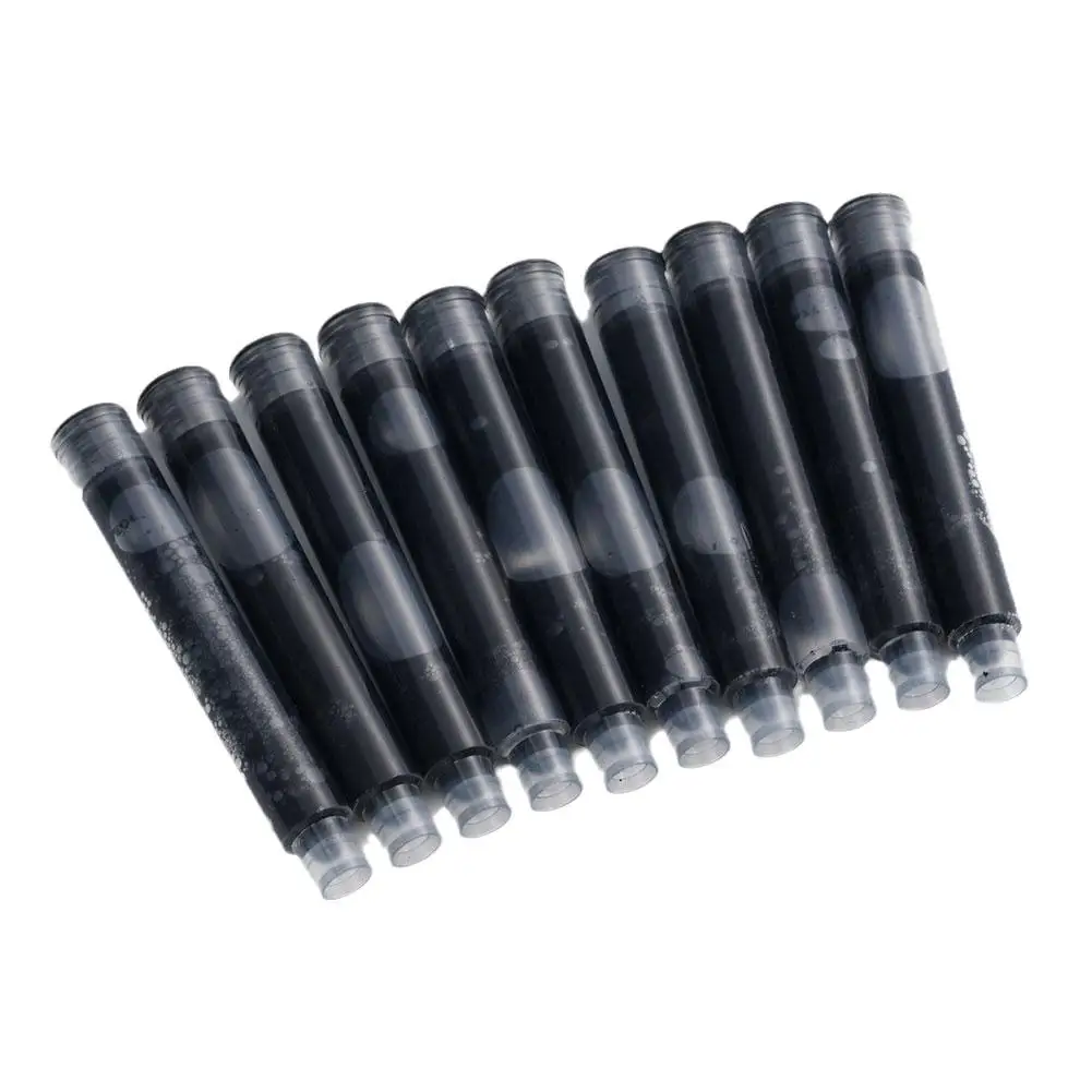 Fountain Pen Press Type Ink Pen Nib Converter Push Retractable Action Writing Stationery