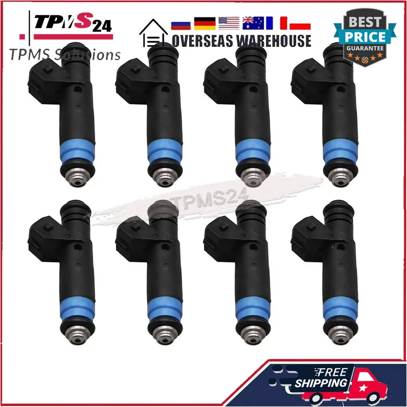 Flow balance 850cc High Impedance Nozzle Fuel Injector 8PCS diesel injector tube for V8 LT1 LS1 LS6 Deka 110324 FI114992 109991 FI114991
