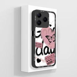 Fashion Aesthetic Style Soft Liquid Silicone Premium Phone Case with Anti - Slip Protection for Realme C63 (TYB381)