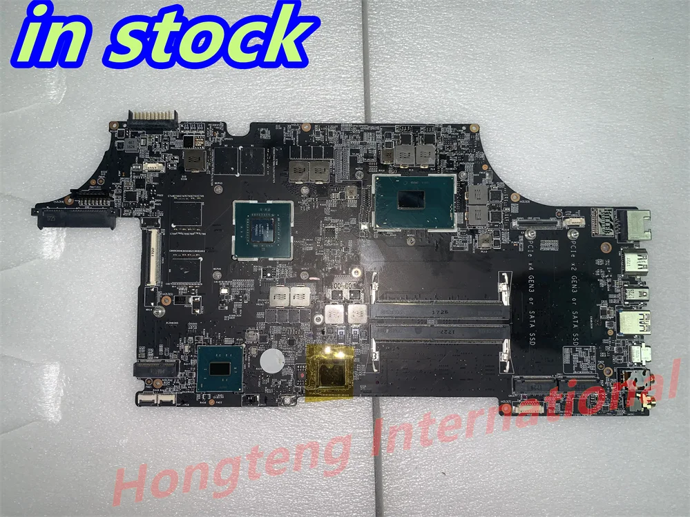

Original MS-16P31 VER1.0 FOR MSI GF63 GP63 GP73 GL63 GL73 GF73 GE63 GE73 Motherboard WITH I7-7700HQ AND GTX1050M Fully Tested