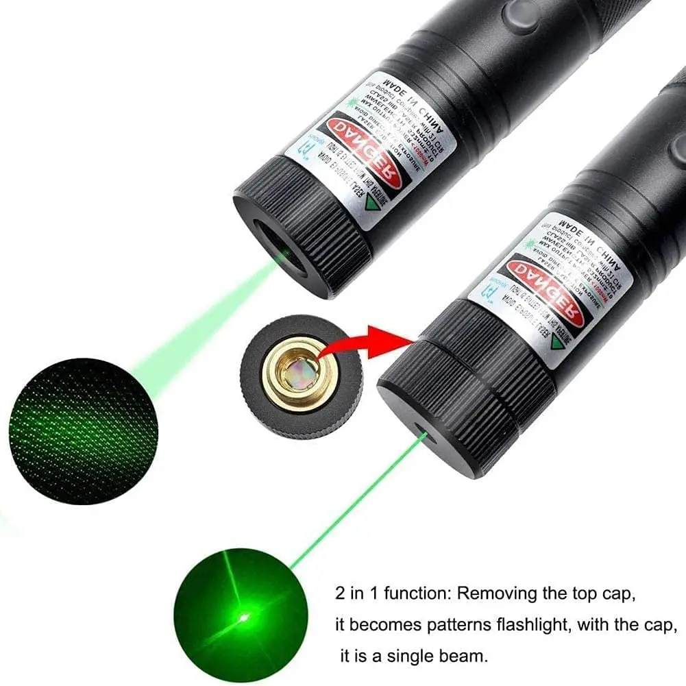 Laser Pointer Mini 2 in1 Cat Keychain Fun Pointer With battery Light Portable Laser pointer LED Training Torch Pet Cat Tickle Toy Flashlight