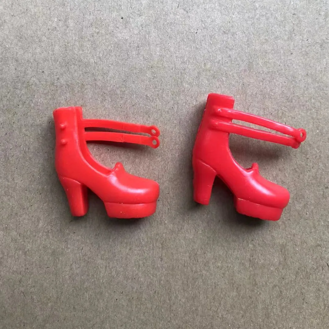 Licca Doll Shoes Sandals 1/6 Doll Accessories White Blue Red Black Yellow Coffee Color Doll Parts Cute Doll Decors