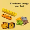 1PC Cat Tunnels Bed Foldable Pet Tunnel Tube Bed with Holes DIY Cats Play Mat Cat Activity Rug Toy for Interactive 5