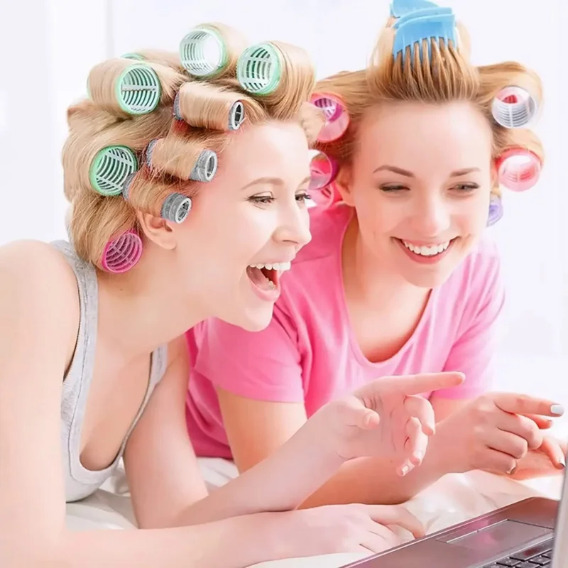 Hair Rollers Set Big Hair Rollers Heatless Hair Roller Long Curler hair styling tool,hair curling tools