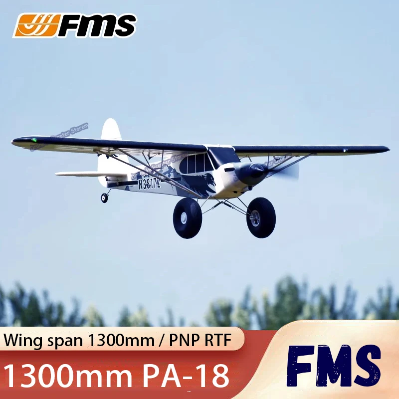 

Модель самолета с дистанционным управлением Fms 1300 мм, модель самолета 1,3 м J3 Piper Super Cub Rc Plane Pnp Trainer Electric Aircraft Outdoor Sports