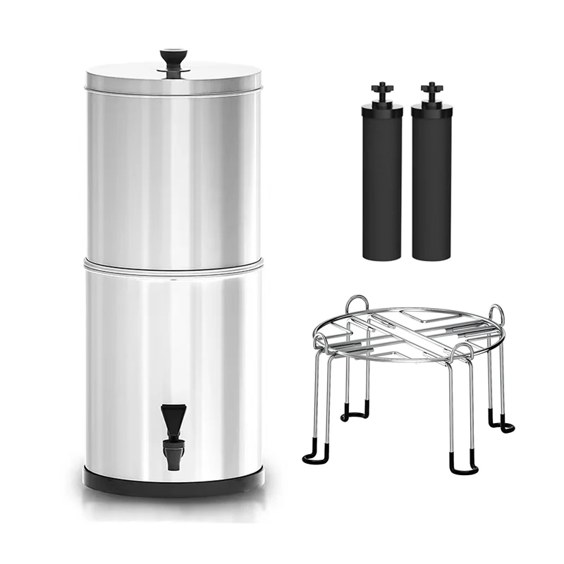 Gravity water filtering system, BB92 water filter, compatible with