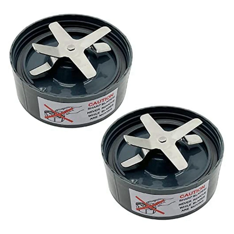 Parti Di Ricambio Della Lama Trasversale Dell'Estrattore Del Frullatore Da 2 Pezzi Per Gli Accessori Del Frullatore Della Serie Nutribullet 600W Pro 9