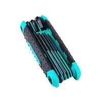 8 in 1 Folding Allen Wrench Set Metric Allen Key Set Tool Or Folding Tamper Proof Torx Key Set Portable Star Wrench Kit 1