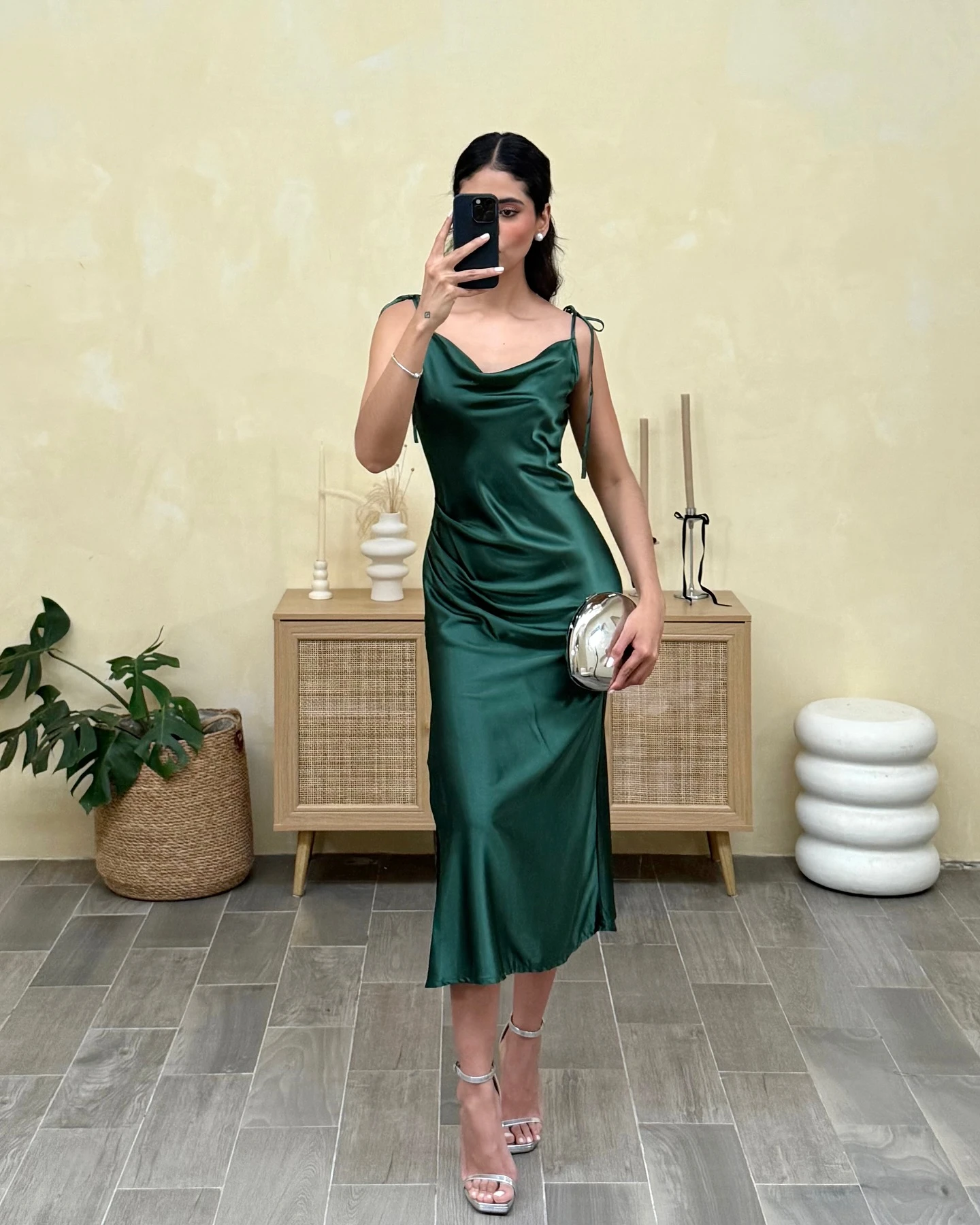 slim fit dress slacks Six Stories Women's Twist Asym Chiffon Bridesmaid Dress