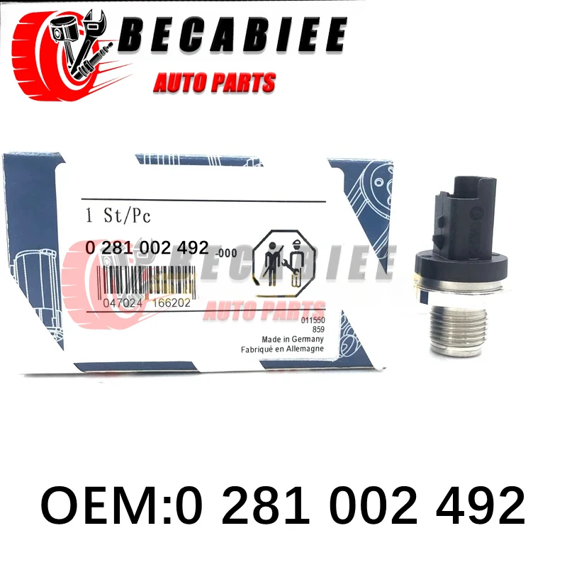 Sensore Di Pressione Common Rail Carburante Diesel Cr Per Citroen Xsara Peugeot 206 307 1.4 Hdi 0281002492 1920Fk