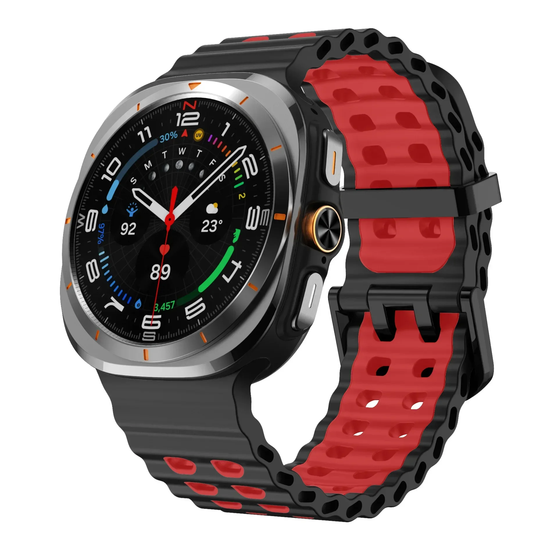 Marine Silicone Sport Band - Breathable Strap