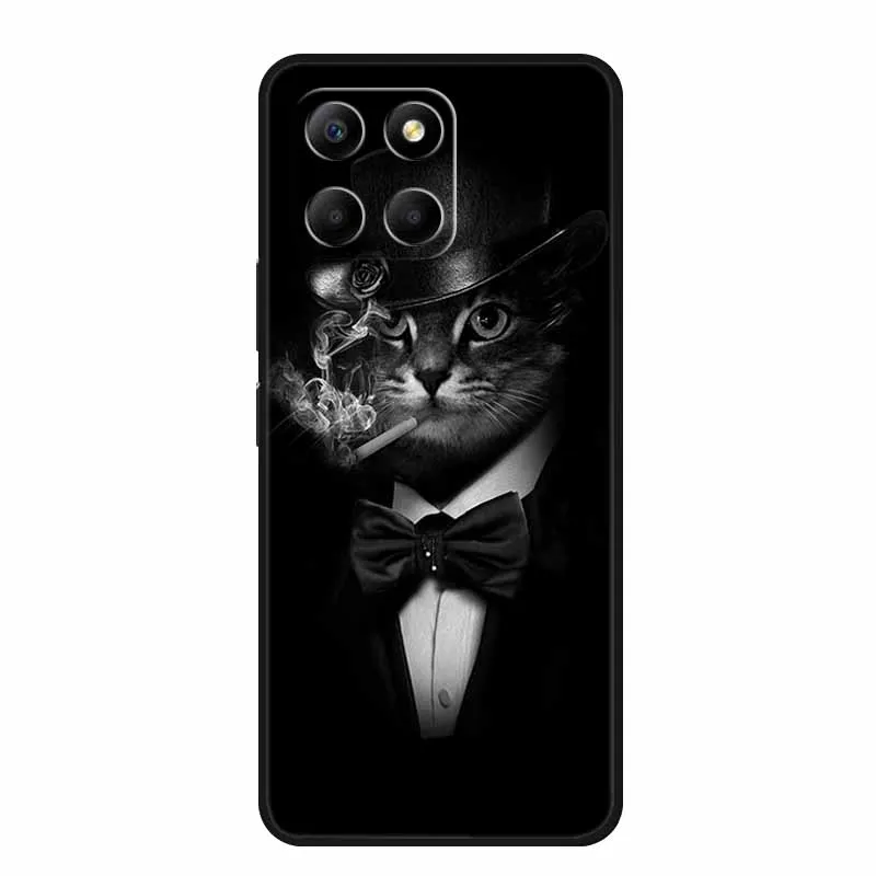 Black Silicone Soft Back Cover Case - Enhanced Grip and Protection