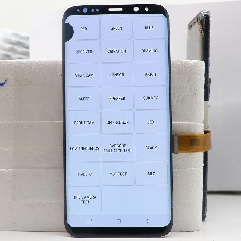 Pantalla AMOLED S8 + para Samsung Galaxy S8 Plus, montaje de digitalizador con pantalla táctil, G955, G955f, G955F/DS, G9550