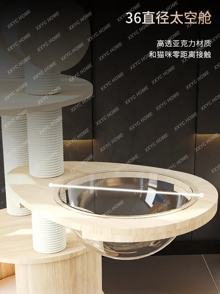 Cat Climbing Rack Large Nest Tree Integrated Luxury Stable Cloth Doll Cat Rack Jumping Platform Toy