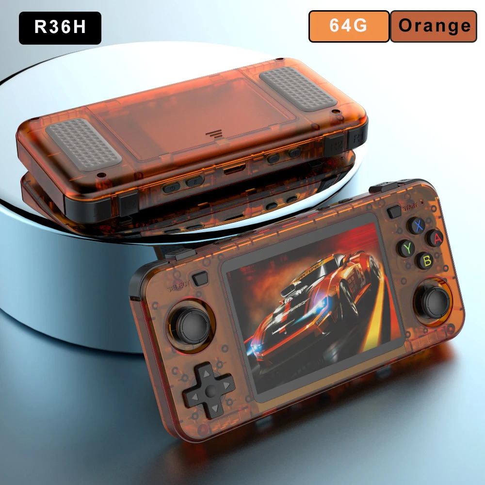 New R36H Retro Handheld Console Open-Source Linux System Classic Game ...
