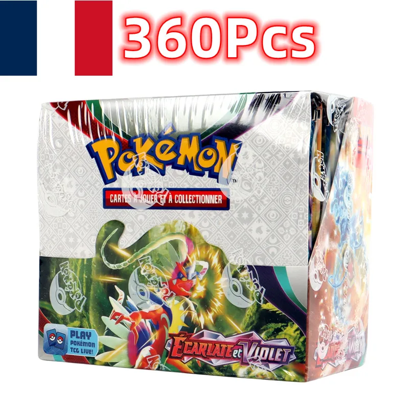 Pokemon Cards 360Pcs French Pok&eacute;mon TCG Scarlet Violet Booster Box 36 Pack Box