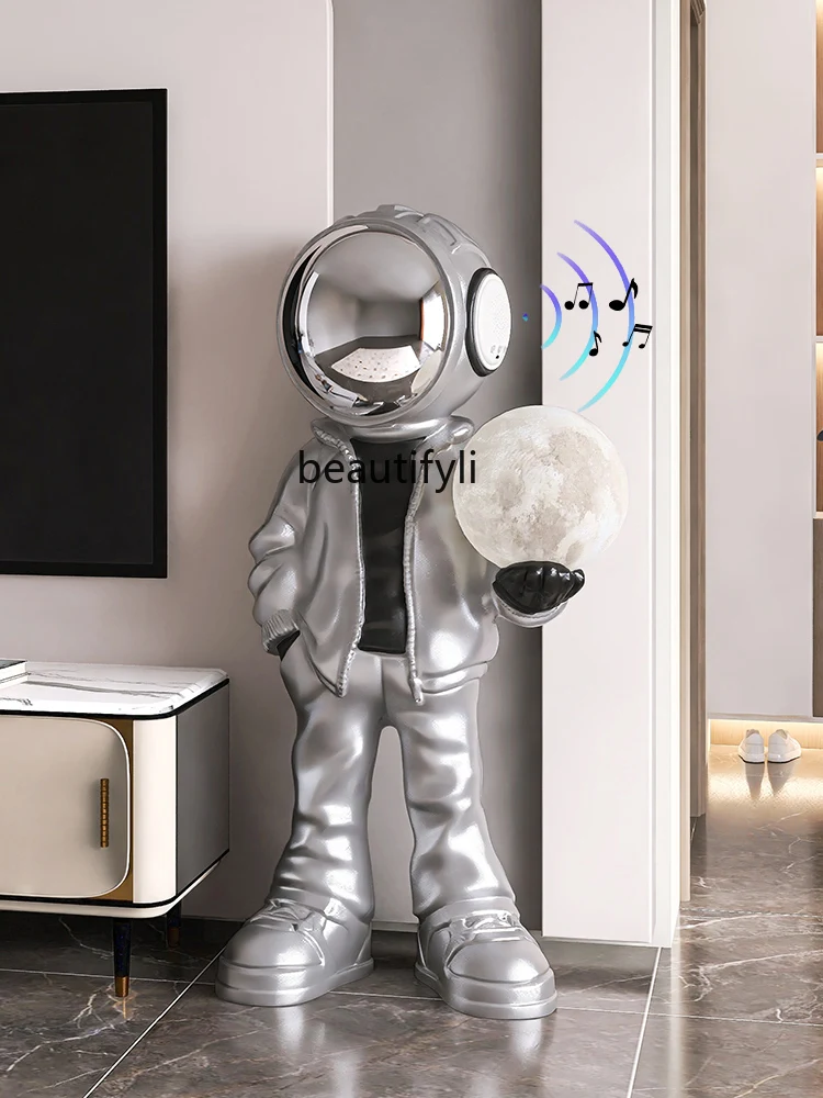 

Astronaut Floor Lamp Decoration Large Living Room Sofa TV Cabinet Side Decoration